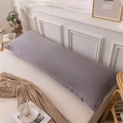120cm 150cm 180cm Soft Pillow Cover Long Pillow Case Children and Adult Flowers Home Stitching Latti