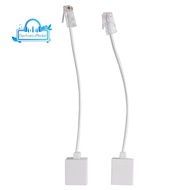 2 socket 8P4C / RJ45 male RJ11 6P4C to female M / F Adapter telephone Ethernet