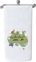 WCGXKO Australia Travel Gift Traveling Gift Australia Kitchen Decor Australia Trip Vacation Towel Au