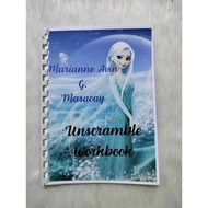 Unscramble Words Puzzle Book For kids:Word Scramble Puzzle Book,Word Puzzle Game For Kids, Jumble