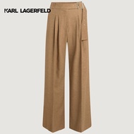 KARL LAGERFELD - FLANNEL EVERYDAY PANTS A4W17087B09