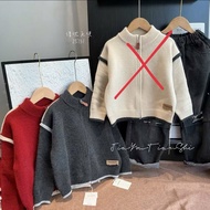 Jacket Wool vip buckle for boys size 90-130