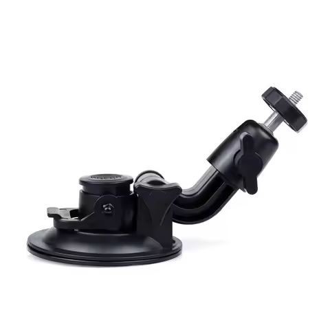 Universal Car Suction Cup Phone Holder with Adjustable 1/4 Adapter for GoPro Insta360 Osmo Action Ca