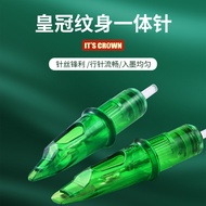 Crown Tattoo Integrated Needle Jade Needle Tattoo Pen Closing Secant RL Fork Row Fogging RM Cheyenne