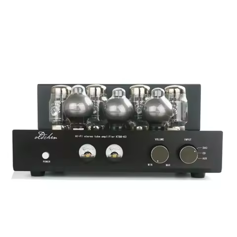Oldchen K3 KT88 Vacuum Tube Amplifier Class A Electronic Tube Amplifier 45W*2