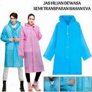 Unix Style Transparent Waterproof Raincoat
