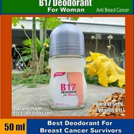 Deodrant b17 mencegah KANSER dengan bijak