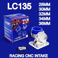 LC135 RACING CARBURETOR INTAKE CNC + JOINT NLK CARBURETOR INTAKE CNC