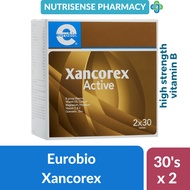 Eurobio Xancorex Active Tablets - 30'sx2 [High Strength vitamin B complex]