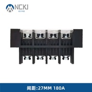 180A M8Screw 27MM Through Terminal_Front and Rear Terminal Block Strip_High Current Terminal Strip_F