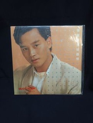 張國榮-為你鍾情 白色 黑膠唱片連poster