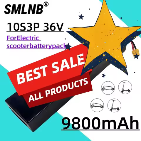10S3P 36V 9000mAh battery 500W built-in BMS Suitable for KUGOO S1, S2, S3 Electric Scooters 18650 ba