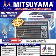 Mitsuyama MS-4146 Portable Radio For Old School Radios -FM