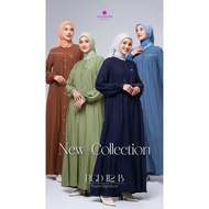 NEW COLLECTION RGD 112 B GAMIS DRESS BY RAUNAPRIDE | RAYON SIGNATURE | NAVY NAVY | SAGE SAGE SAGE | 