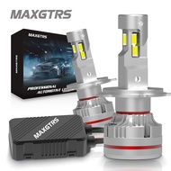 MAXGTRS 2x 3 Sides Shine H7 H4 H11 LED Lamp Tube Lights H8 9005 HB3 9006 HB4 9012 12V Canbus Car Hea