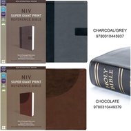 NIV Super-Giant Print Reference Bible • LEATHER-LOOK • ENGLISH BIBLE • Chosen Treasure NIV Bible
