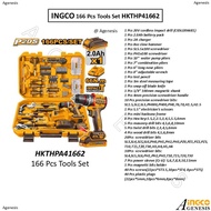 INGCO 166 Pcs Tools Set HKTHP41662