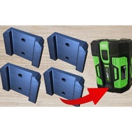 4PCS Battery Holder Wall Shelf Mount Compatible With EGO 56v - Heavy Duty V2 Battery Base