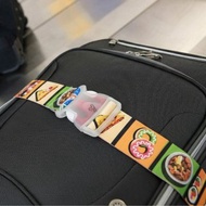 美國 TRAVELON | 行李綁帶(美食圖鑑) | 行李束帶 行李箱固定帶