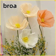 BROA Simulate Giant Flower, 60cm Simulated Large Artificial Flower,  Paper giant Flower Photography 