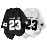 Vintage T-shirt No. 23 Oversize INFILESS Top Motif Sports Jersey Number 23