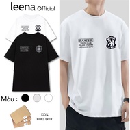 (Free Box) EASTER by LEENA Logo Short Sleeve T-shirt, 2-Way Stretch Cotton, Soft, Sweat Absorbent
