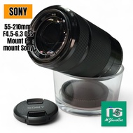 Sony E 55-210mm F4.5-6.3 OSS Black (With Anti-Shake) E-mount