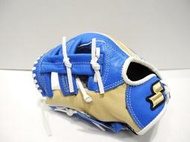 日本品牌 SSK 少年用 兒童用 反手 棒球手套 初學者棒球手套 10.5吋 奶油藍