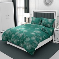Printed Bed sheet 3in1 ( 2 pillowcases and 1 fitted Sheet ) DF23A