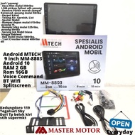 Super Murah! Android MTECH MM 8803 9 Inch RAM 2 16 GB Android 10 Wifi Voice Command Bluetooth Headunit Doubledin Tape Mobil M-Tech MM8803 Xpander Mobilio Rush Innova Terios Fortuner HRV Mobilio Xenia Sigra 2din Sale