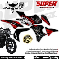 Byson FI New Sticker Anti Fade Cool Striping Byson Striping Byson FI New Striping Yamaha Byson FI Ne