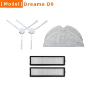 For Xiaomi Mijia Dreame D9 Robot Vacuum Cleaner Replacement Parts Side Brushes Hepa Mop Cloth Parts
