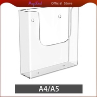 MagiDeal Acrylic Brochure Holder, Literature Holder, No  Required, Versatile Modern Flyer Display St