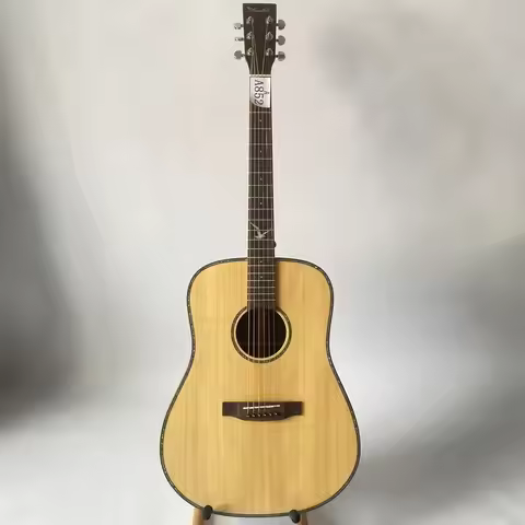 A852/A860/A868/A867 40'OM&41'D All Solid Acoustic Guitar New Solid Spruce with Solid Mahogany Specia