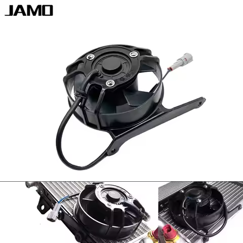 JAMO Motorcycle radiator fan For KTM SX SXF EXC 125 150 250 300 350 450 Dite Birk 2023-2025