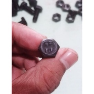 STEELBM 8.8 M08X20MM FT | STEEL BOLT NUT 8.8 M08X2CM FULL THREAD KEY 13 (5PCS)