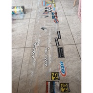 FLASH SALE WAREHOUSE SALE striping sticker list transparent cyber carburetorBEAT