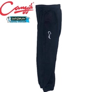 Seluar Sukan Sekolah Rendah/Track Bottom Primary Microfiber Slim cut (HITAM) Brand Canggih