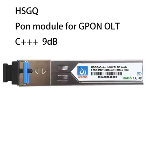 C++ 5DB / C+++ 7db compatible with almost all of GPON OLT,HSGQ GPON OLT C+++ PON Module Tx1490nm/Rx1