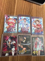 One piece 海賊王 Firm Red 紅髮歌姬 收藏卡