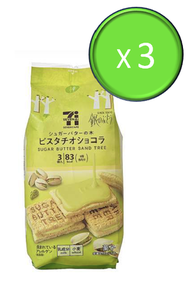 日本進口 - 3包 - 7 Premium x Sugar Butter Sand Tree - 開心果口味 (3 件/包) (平行進口)此日期前最佳：2025年8月19日