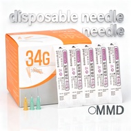 Needle 34g 34g of painless small needle 1.5mm2.5mm4mm water light needle acne acupuncture needle