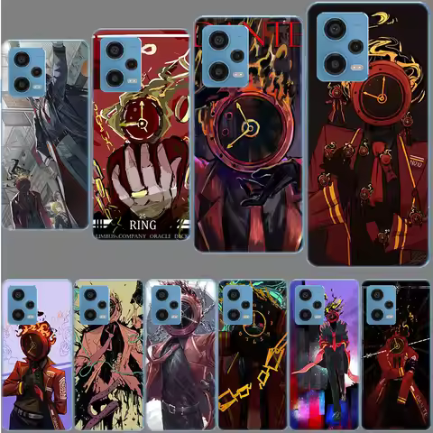 Game L-Limbus Company Phone Case For Redmi Note 13 12 14 15 Pro Plus 13R 11 11T 11E 11S 10 Pro 10S 9