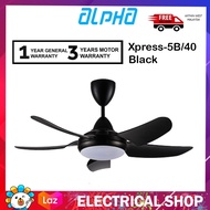 {FREE SHIPPING} Alpha Cosa Xpress 40'' Ceiling Fan 5 Blades Xpress-5B/40 with Remote Control & LED L