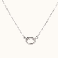 Knotted Heart Necklace - Necklace LoveSimpul - Heart Necklace - LOULOUROSE