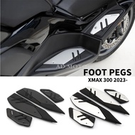 XMAX 2023 Foot Pegs Motorcycle Skidproof Pedal Footrest Footpads For Yamaha XMAX 125 250 300 400 XMAX125 XMAX250 XMAX300 XMAX400