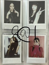 BLACKPINK Jennie, Jisoo, Rosé, Lisa 官方小卡