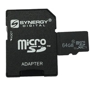 Camcorder Memory Card, Compatible with Sony HDR-CX405 Camcorder, 64GB Micro SD Secure Digital Memory