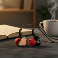Updated 7Hz x Crinacle Zero 2 IEM Earphones – 10mm Dynamic Drivers, OFC Cable for Musicians