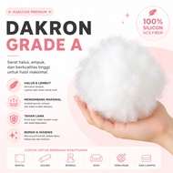 EZIE | Dakron Premium Grade A 500 Gram | Isian Bantal Guling Boneka Berkualitas Tebal & Empuk